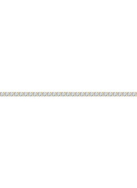 Sterling Silver Imitation White Cubic Zirconia 7