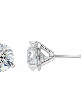 14K White Gold 1/5 CTW Natural Diamond Stud Earrings