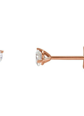 14K White Gold 1/5 CTW Natural Diamond Stud Earrings