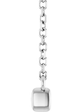 14K White Gold 1/8 CTW Natural Diamond French-Set Bar 16
