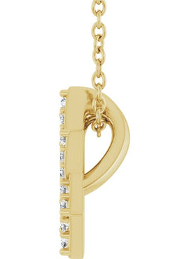 14K Yellow Gold 1/10 CTW Natural Diamond Star of David Pendant