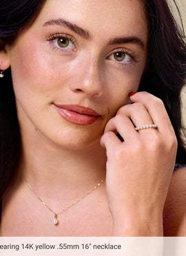 14K Yellow Gold .55 mm Box 7