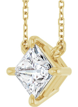 14K Yellow Gold 1/2 CTW Natural Diamond Solitaire 16