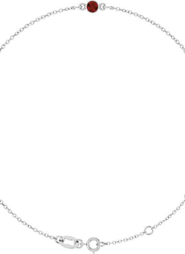 14K Yellow Gold Natural Blue Sapphire Bezel-Set Solitaire 6 1/2-7 1/2