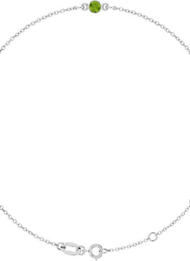14K Yellow Gold Natural Blue Sapphire Bezel-Set Solitaire 6 1/2-7 1/2