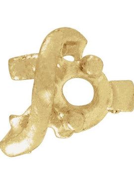 14K Yellow Gold 3.5 mm Round Bracelet Link