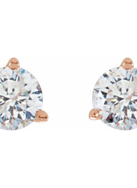 14K White Gold 1/5 CTW Natural Diamond Stud Earrings