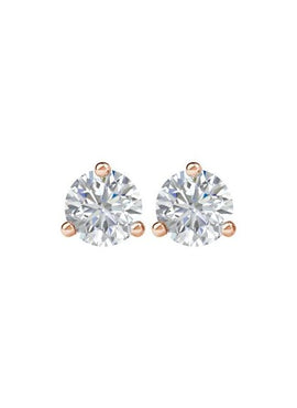14K White Gold 1/5 CTW Natural Diamond Stud Earrings