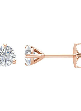 14K White Gold 1/5 CTW Natural Diamond Stud Earrings