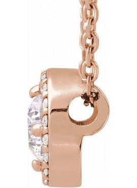 14K White Gold 1/5 CTW Natural Diamond Halo-Style 16