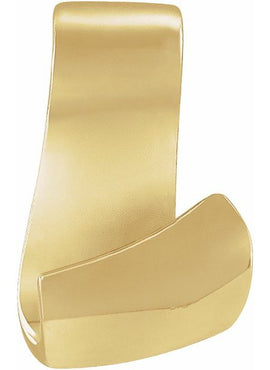 14K Yellow Gold Freeform Slide Pendant
