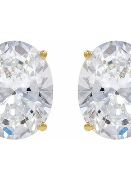 14K White Gold 1/2 CTW Natural Diamond Earrings