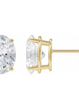 14K White Gold 1/2 CTW Natural Diamond Earrings