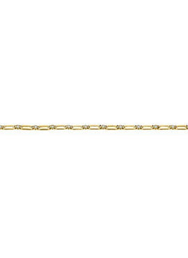 14K Yellow Gold 3/4 CTW Natural Diamond Line 7