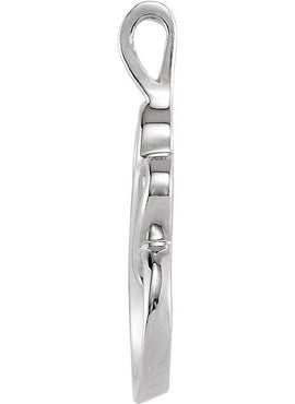 Sterling Silver Freeform Pendant