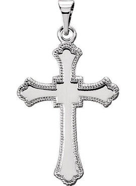14K Yellow Gold Cross Pendant