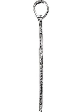 14K Yellow Gold Cross Pendant