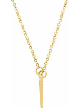 14K White Gold 