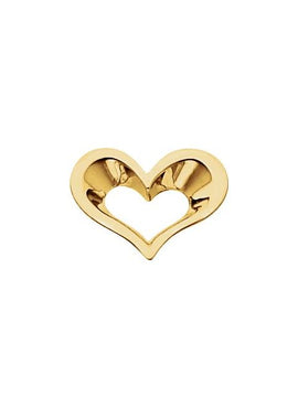 Platinum Heart Pendant