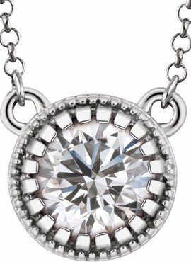 14K Yellow Gold Natural White Sapphire 