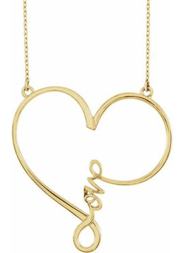 14K White Gold Infinity-Inspired 