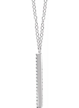 14K Yellow Gold 1/6 CTW Natural Diamond V 18