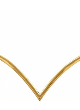 14K Yellow Gold V 16-18