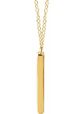 14K Yellow Gold V 16-18