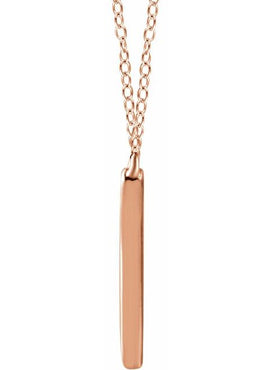 14K Yellow Gold V 16-18