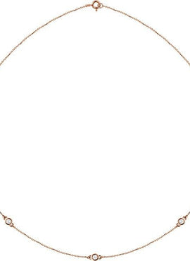 14K White Gold 1/4 CTW Natural Diamond 7-Station 24