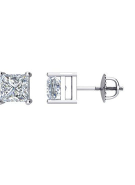 14K White Gold 1/5 CTW Natural Diamond Stud Earrings