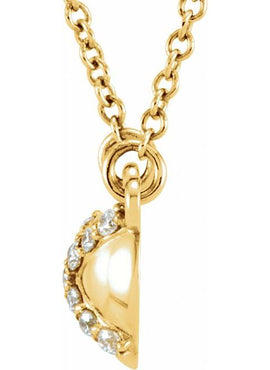 Platinum .07 CTW Natural Diamond 