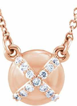 Platinum .07 CTW Natural Diamond 
