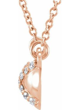 Platinum .07 CTW Natural Diamond 