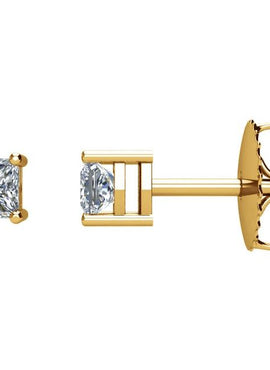 14K White Gold 3/4 CTW Natural Diamond Stud Earrings