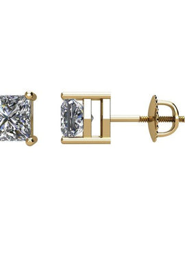 14K White Gold 1/5 CTW Natural Diamond Stud Earrings