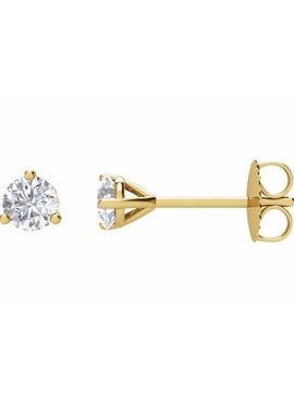 14K White Gold 1/5 CTW Natural Diamond Stud Earrings