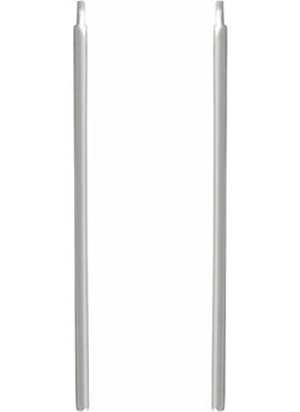 14K Yellow Gold Vertical Bar Earrings