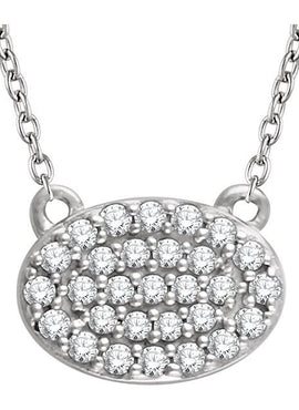 14K Yellow Gold 1/5 CTW Natural Diamond Cluster 16-18