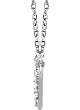 14K Yellow Gold 1/6 CTW Natural Diamond Cluster 16-18