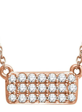 14K Yellow Gold 1/6 CTW Natural Diamond Cluster 16-18