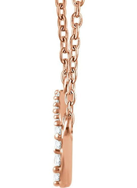 14K Yellow Gold 1/6 CTW Natural Diamond Cluster 16-18
