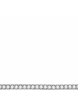 14K White Gold 1/3 CTW Natural Diamond Bar 16-18