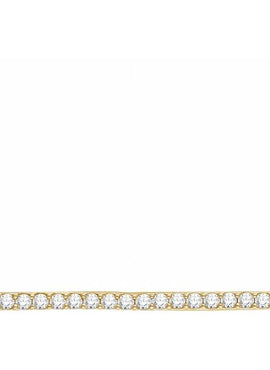 14K White Gold 1/3 CTW Natural Diamond Bar 16-18