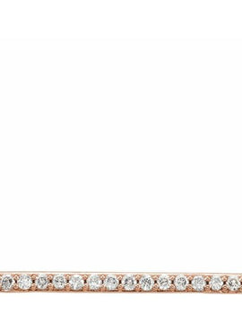 14K Yellow Gold 1/6 CTW Natural Diamond Bar 16-18