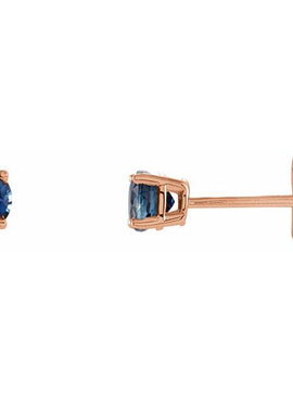 14K White Gold 1/5 CTW Natural White Diamond Earrings