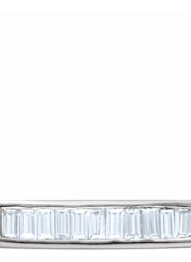 14K Yellow Gold 1/2 CTW Natural Diamond Baguette Bar 18