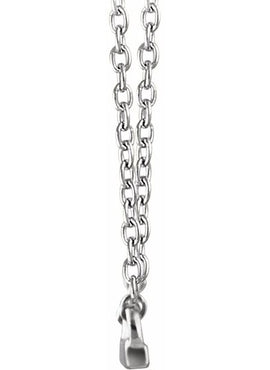 Sterling Silver Petite Bar 16-18