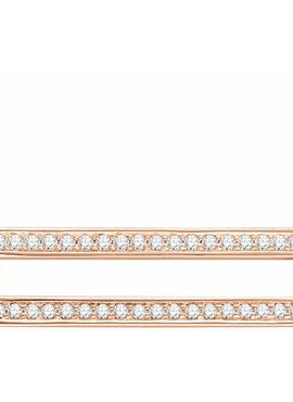 14K Yellow Gold 3/8 CTW Natural Diamond Rectangle 16-18