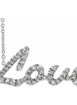 14K White Gold 1/4 CTW Natural Diamond 18